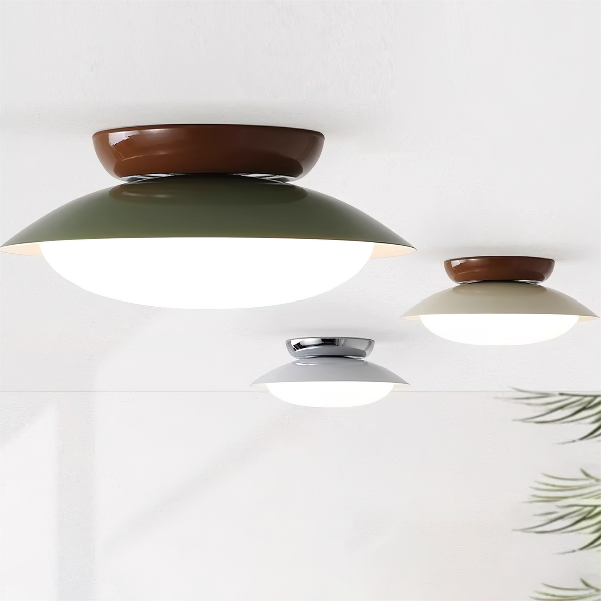Paulo Modern Dome Ceiling Light