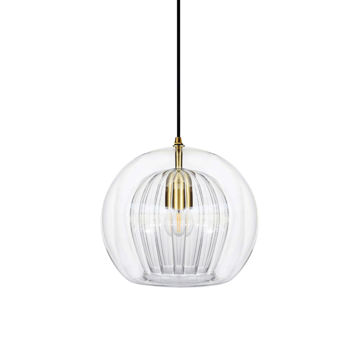 Lumière Pleated Crystal Pendant Light