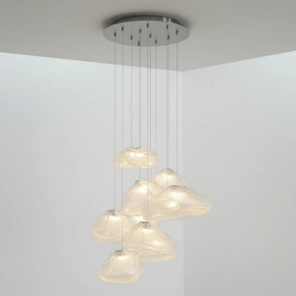Random Glass Pendant Light
