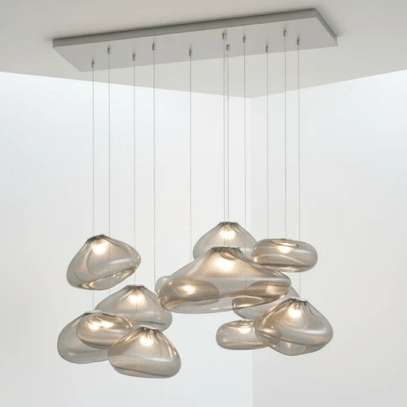 Random Glass Pendant Light