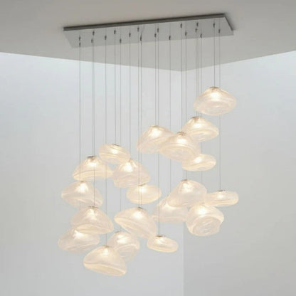 Random Glass Pendant Light