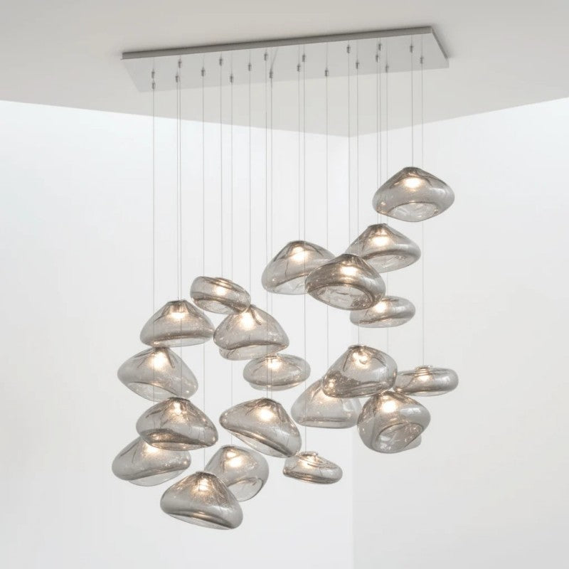 Random Glass Pendant Light