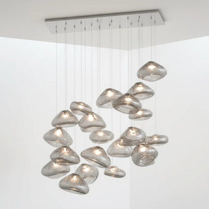 Random Glass Pendant Light