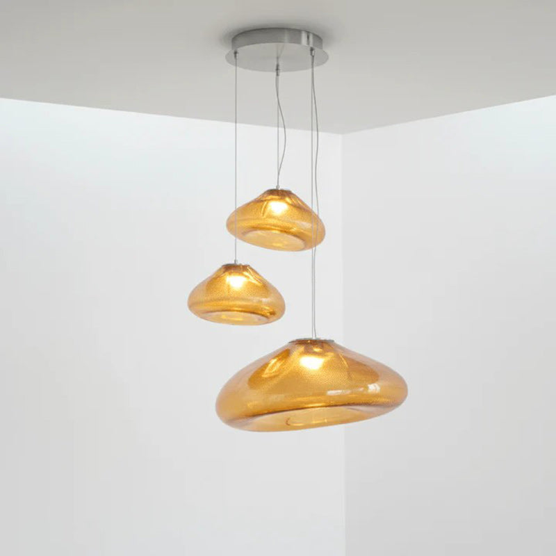 Random Glass Pendant Light