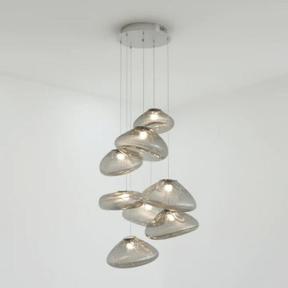 Random Glass Pendant Light