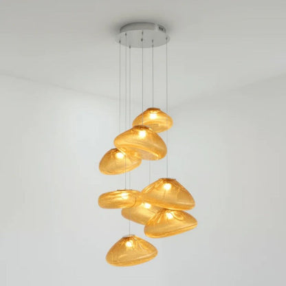 Random Glass Pendant Light