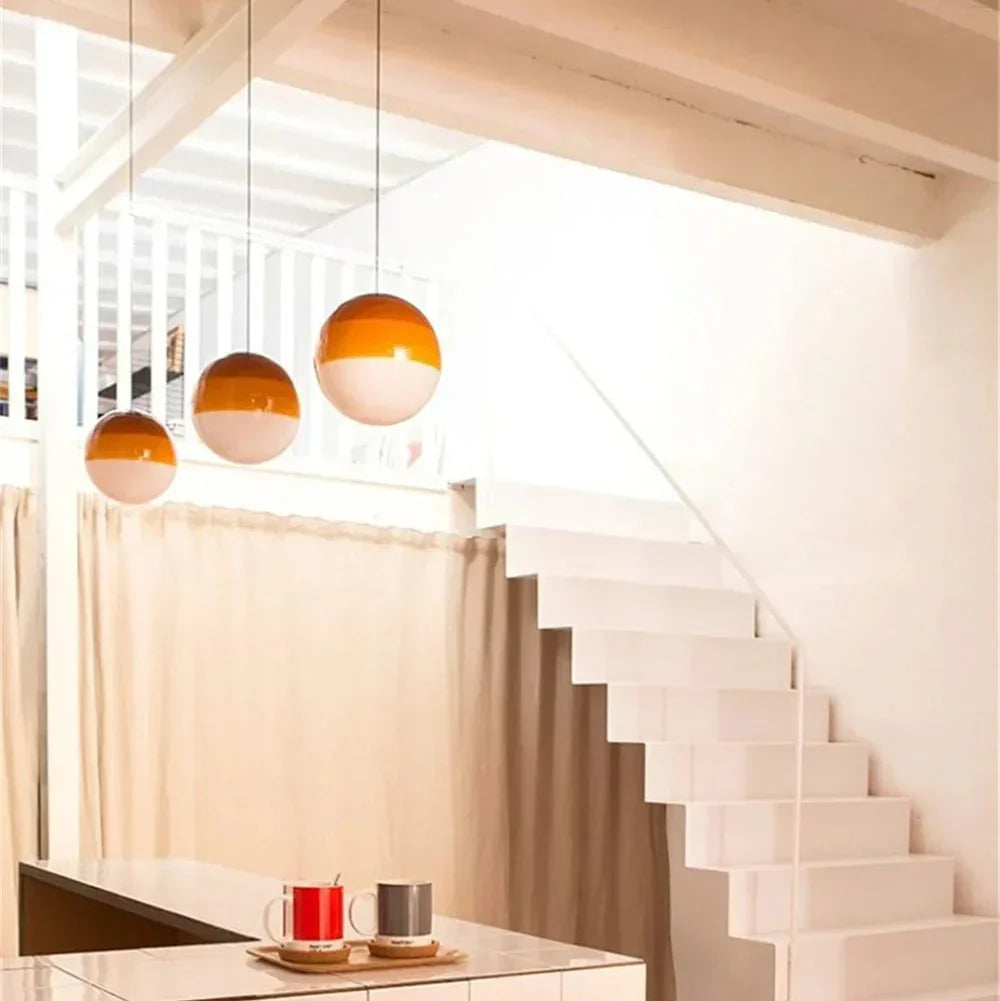 Gradiora Dual Tone Glass Pendant Light
