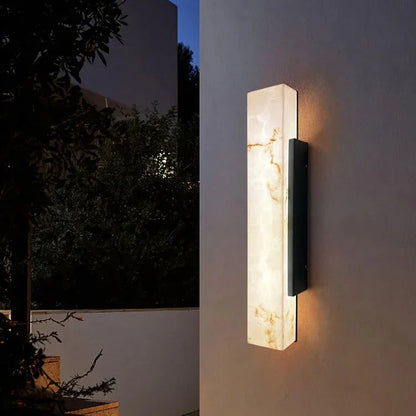 Lumira Marble Outdoor Wall Light