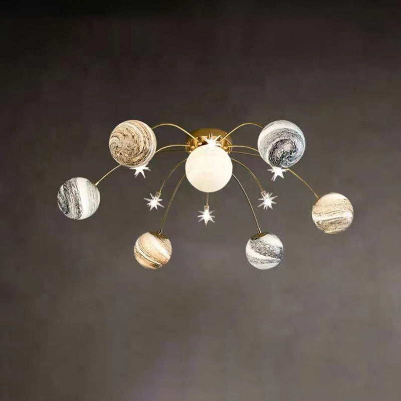 Kids Solar System Planet Ceiling Light