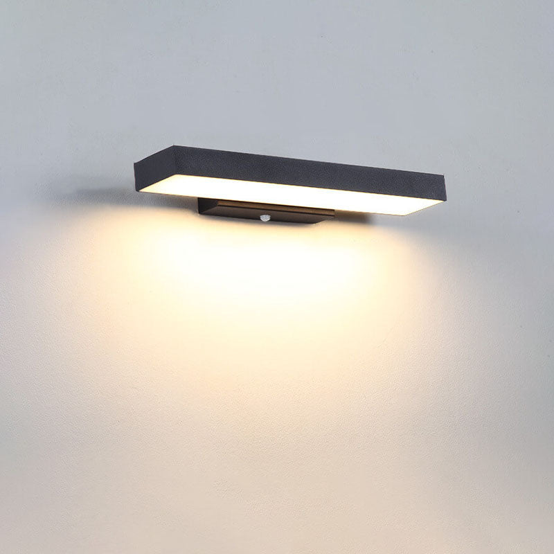 Modern LED Sensor Outdoor Wall Lamp