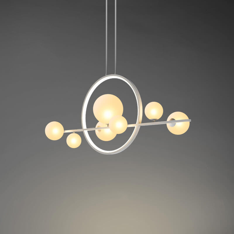 Modern Orb Ring LED Pendant Chandelier