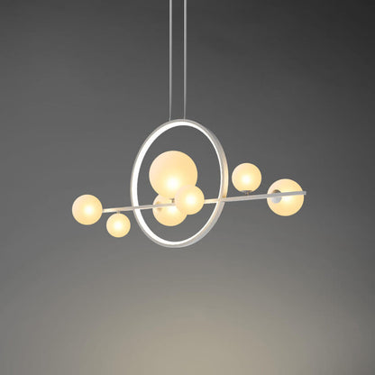 Modern Orb Ring LED Pendant Chandelier