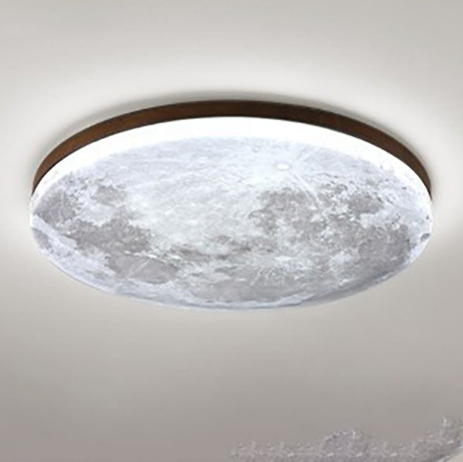 Modern Moon LED Ceiling Light