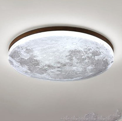 Modern Moon LED Ceiling Light