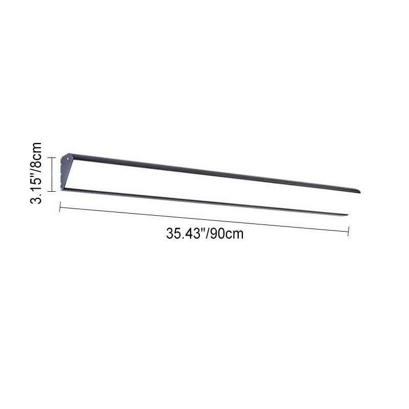 Modern Slim LED Outdoor Wall Light