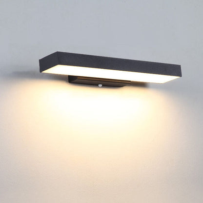 Modern LED Sensor Outdoor Wall Lamp
