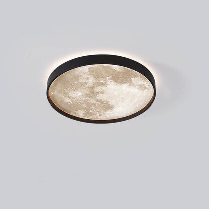 Modern Moon Glow LED Ceiling Light