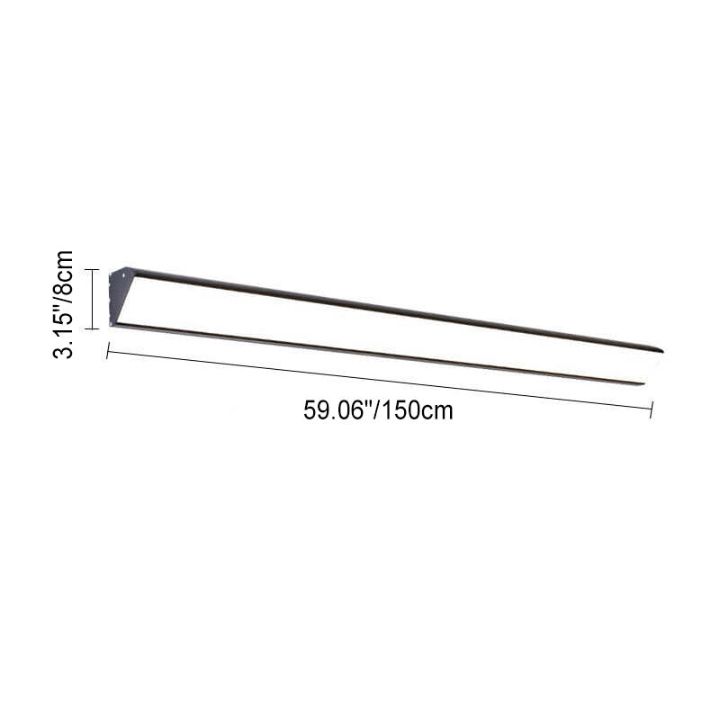 Modern Slim LED Outdoor Wall Light