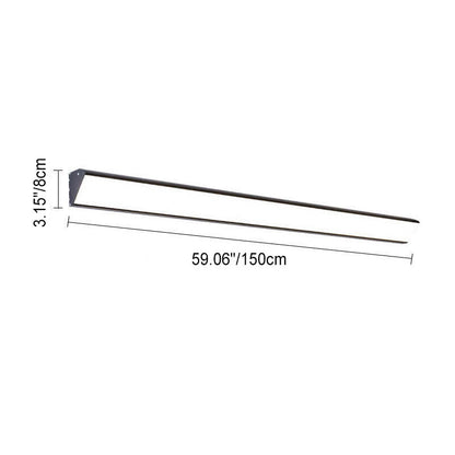 Modern Slim LED Outdoor Wall Light