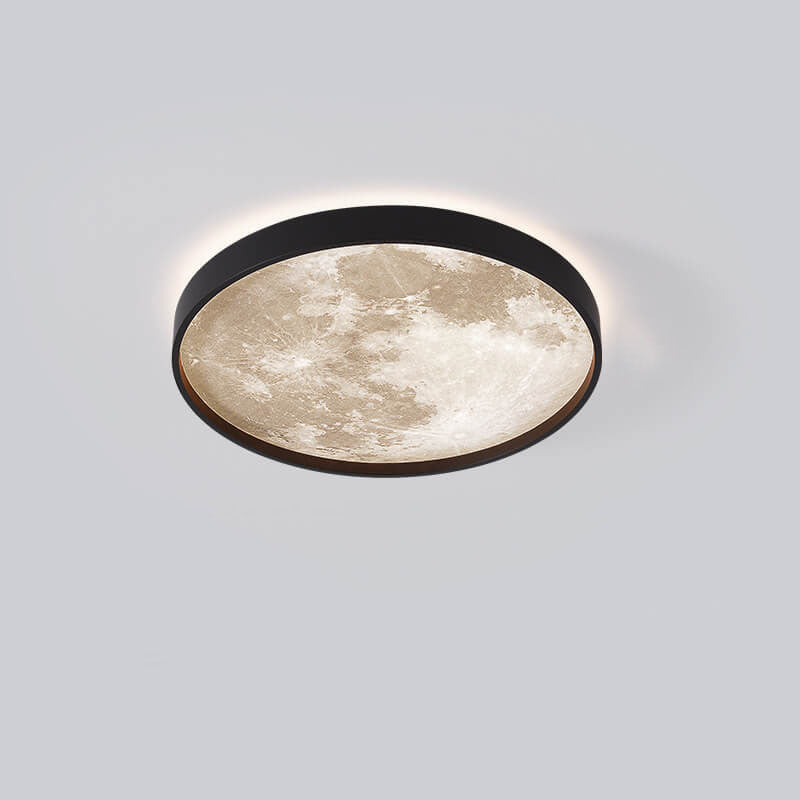 Modern Moon Glow LED Ceiling Light
