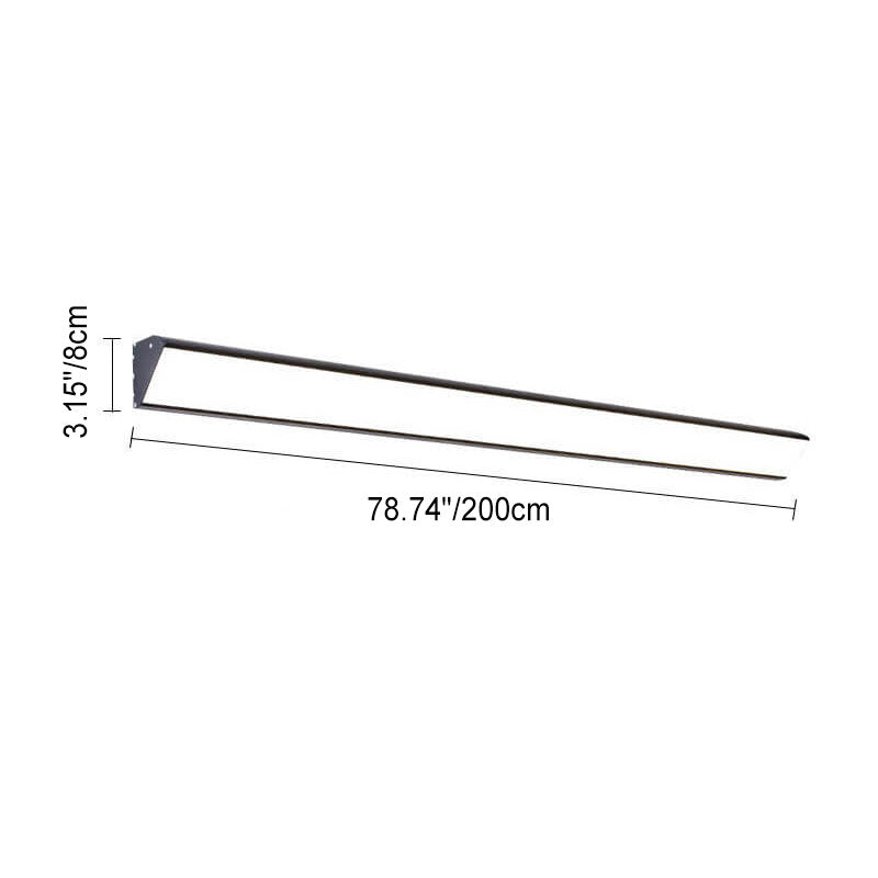 Modern Slim LED Outdoor Wall Light