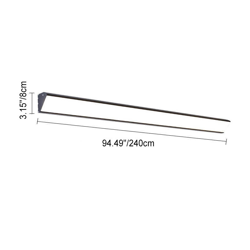 Modern Slim LED Outdoor Wall Light