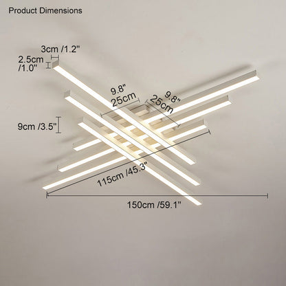 WOMO Simple Low Profile Flush Mount Ceiling Light-WM1004