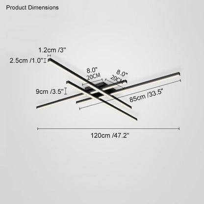 WOMO Simple Low Profile Flush Mount Ceiling Light-WM1004