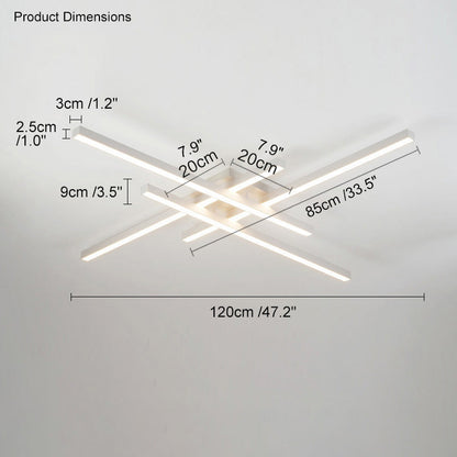 WOMO Simple Low Profile Flush Mount Ceiling Light-WM1004