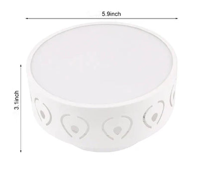 LED Crystal Ceiling Light