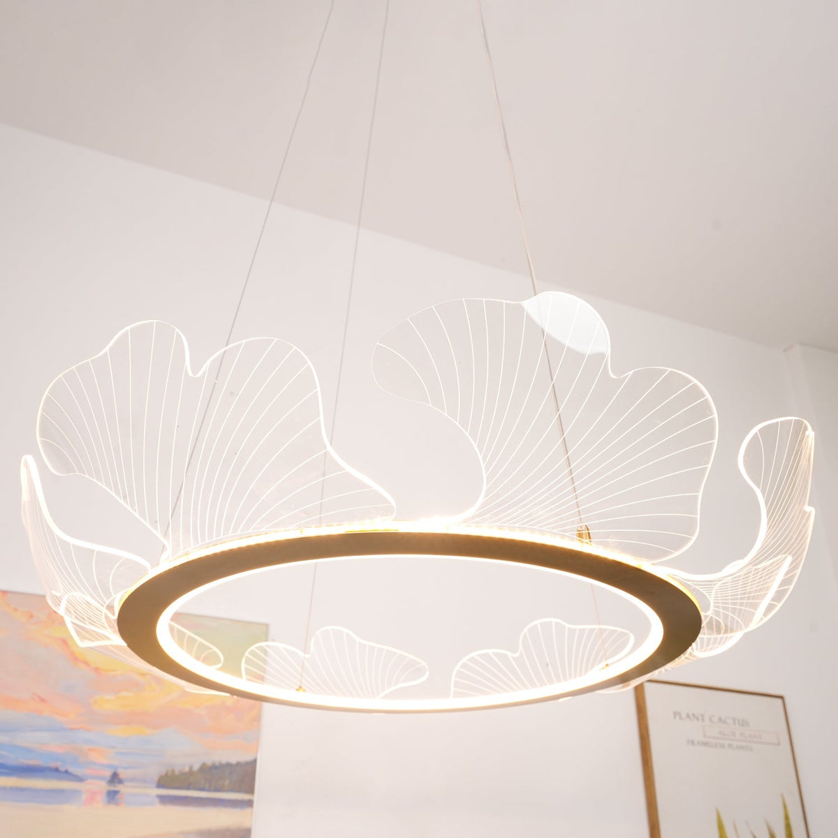 Aurora Leaf Chandelier