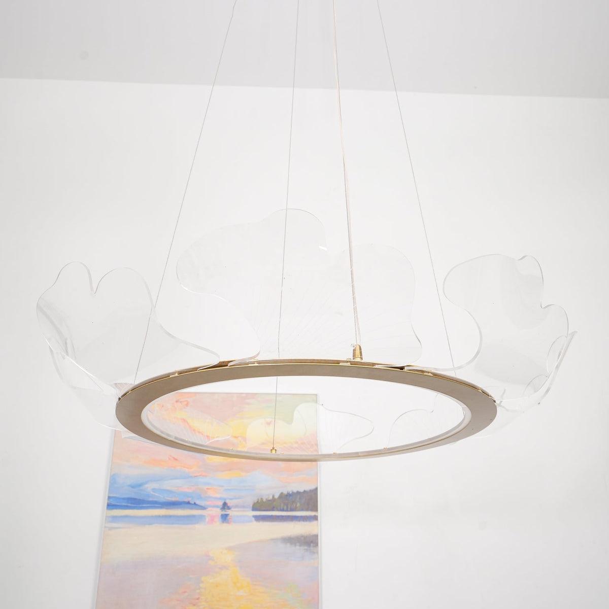 Aurora Leaf Chandelier