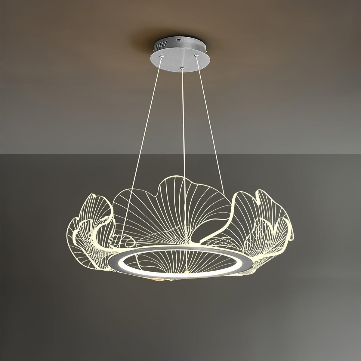 Aurora Leaf Chandelier