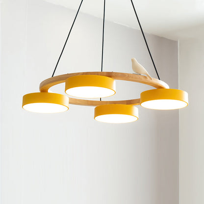Nature Inspired Bird Chandelier