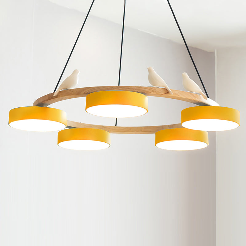 Nature Inspired Bird Chandelier