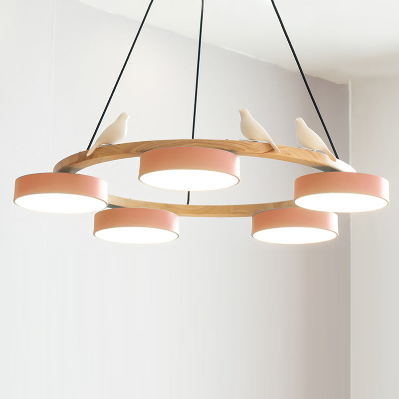 Nature Inspired Bird Chandelier