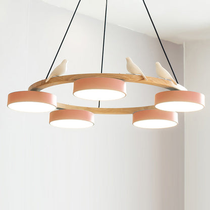 Nature Inspired Bird Chandelier