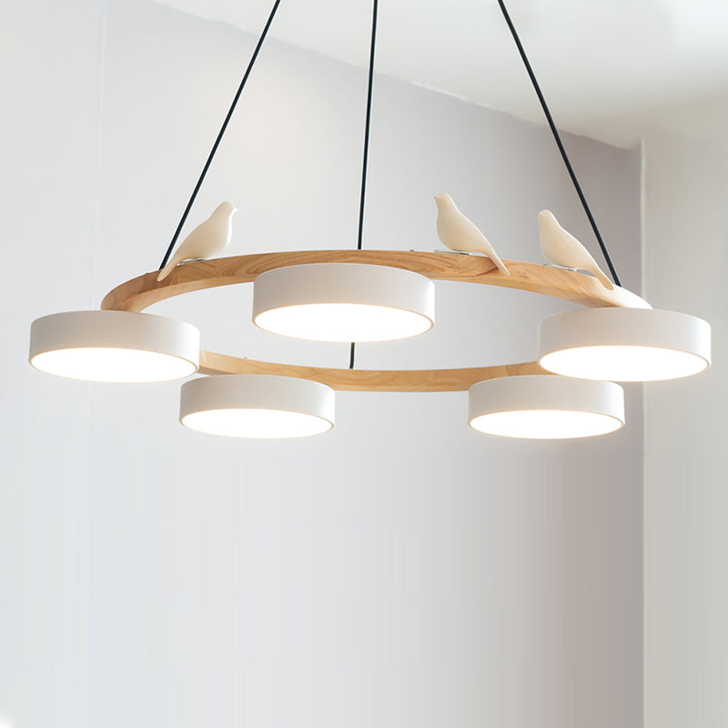 Nature Inspired Bird Chandelier
