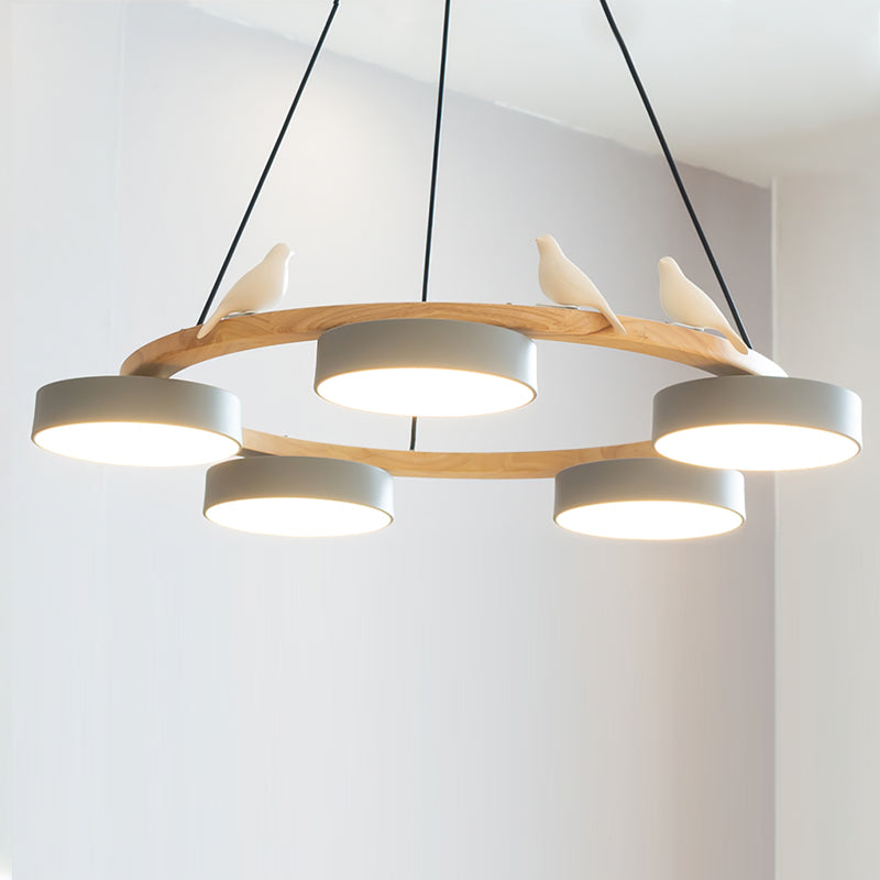 Nature Inspired Bird Chandelier