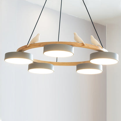 Nature Inspired Bird Chandelier