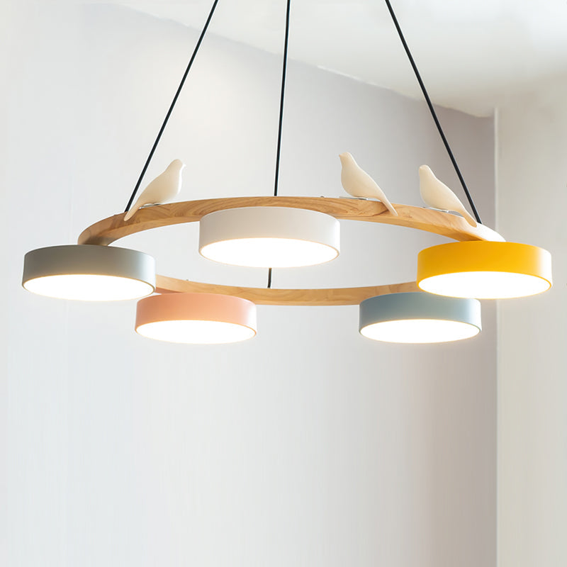Nature Inspired Bird Chandelier
