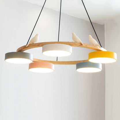 Nature Inspired Bird Chandelier