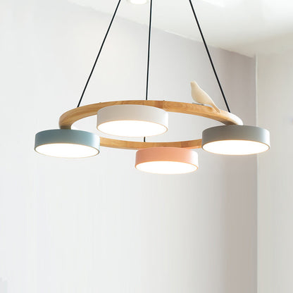 Nature Inspired Bird Chandelier