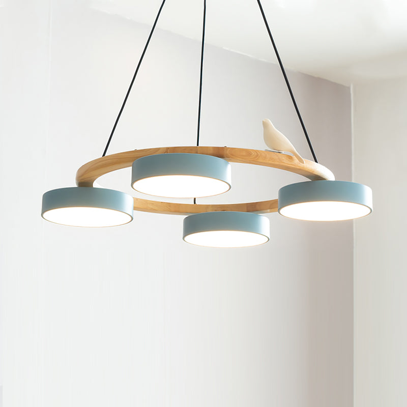 Nature Inspired Bird Chandelier
