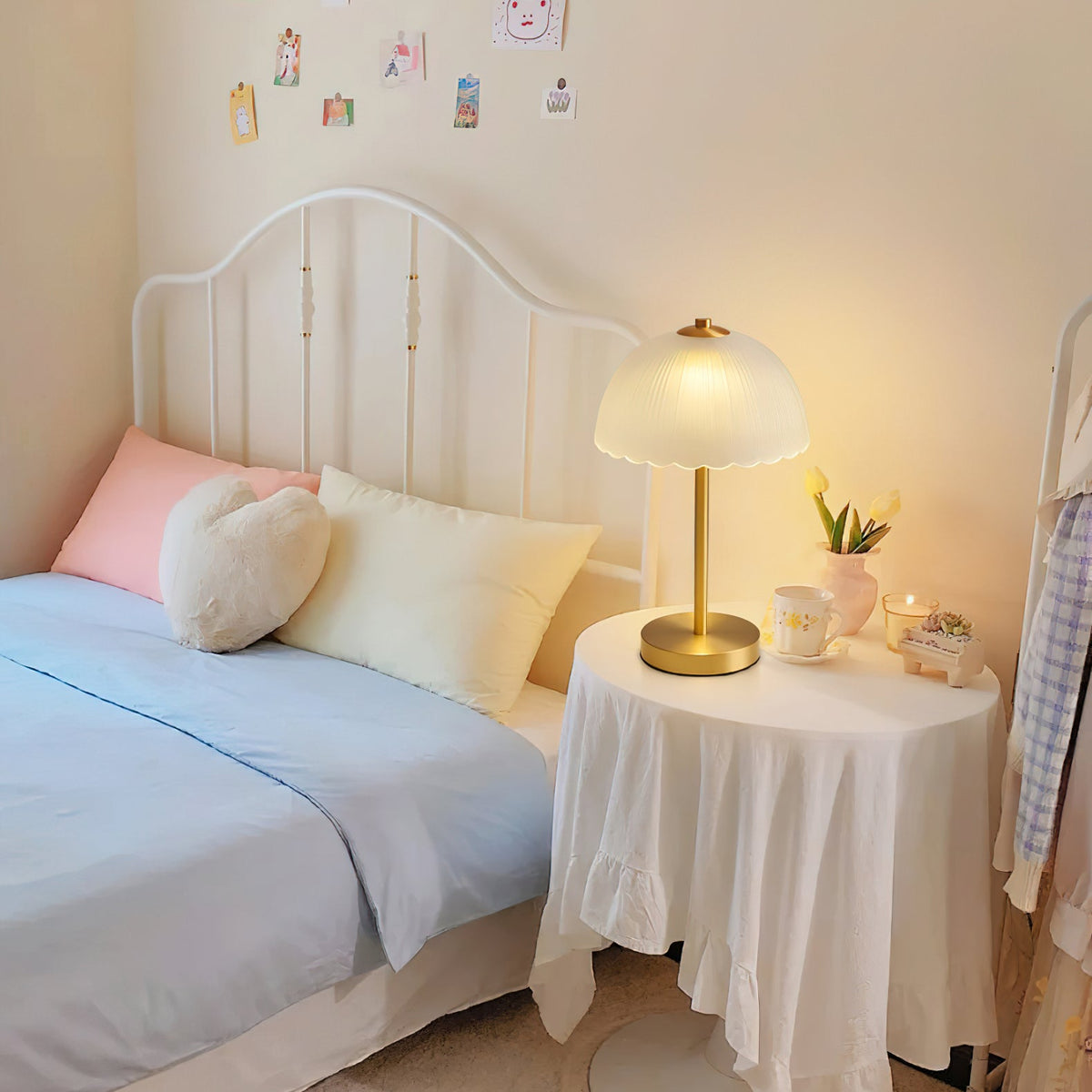 Small Umbrella Table Lamp