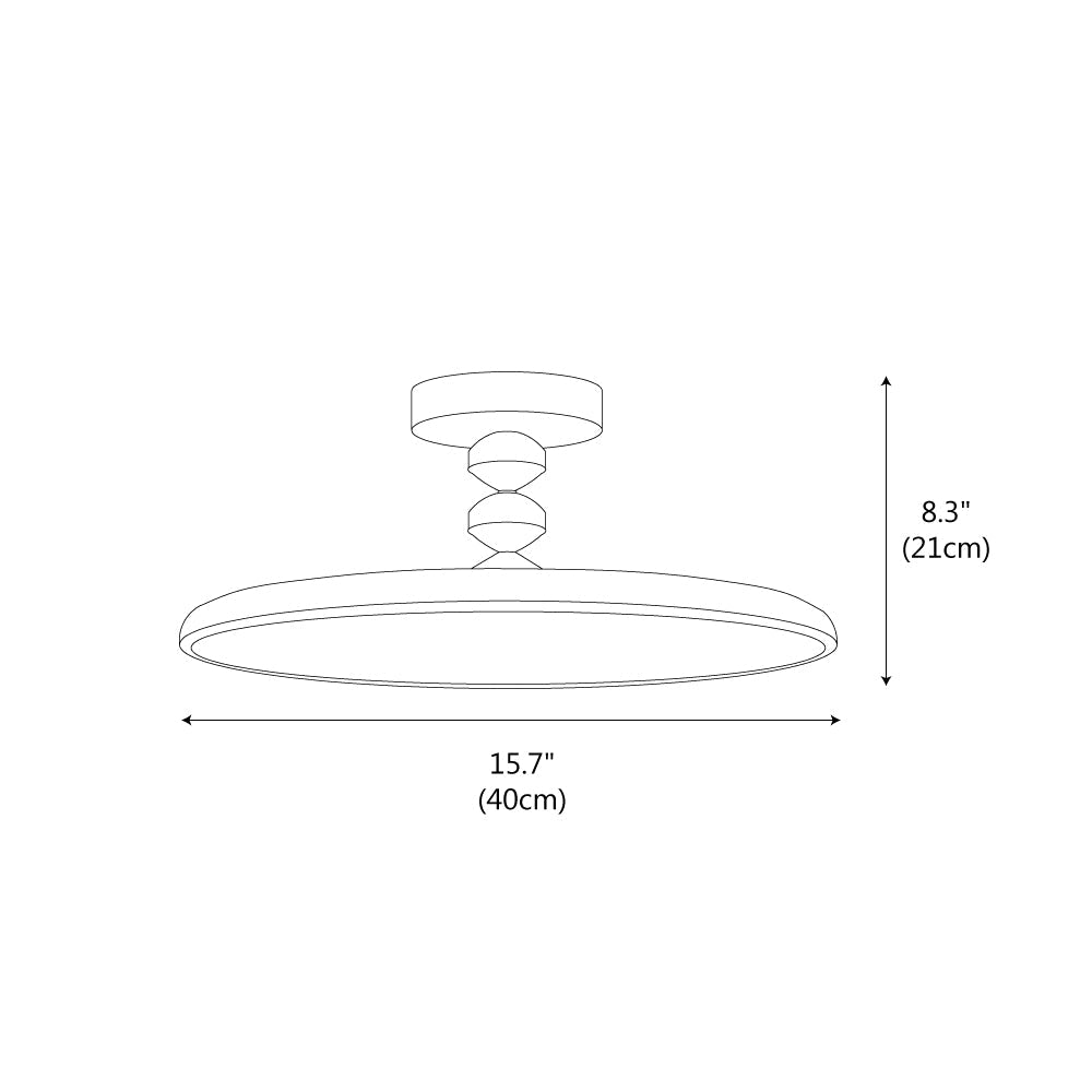 Soluna Ceiling Light