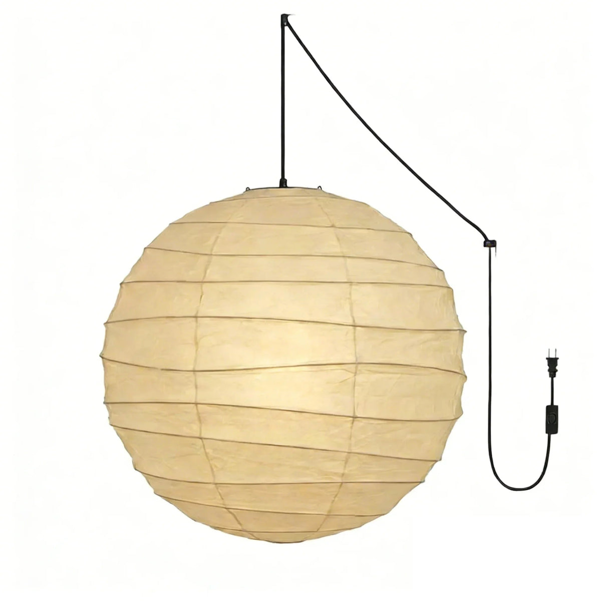 ZenSphere Washi Paper Pendant Light