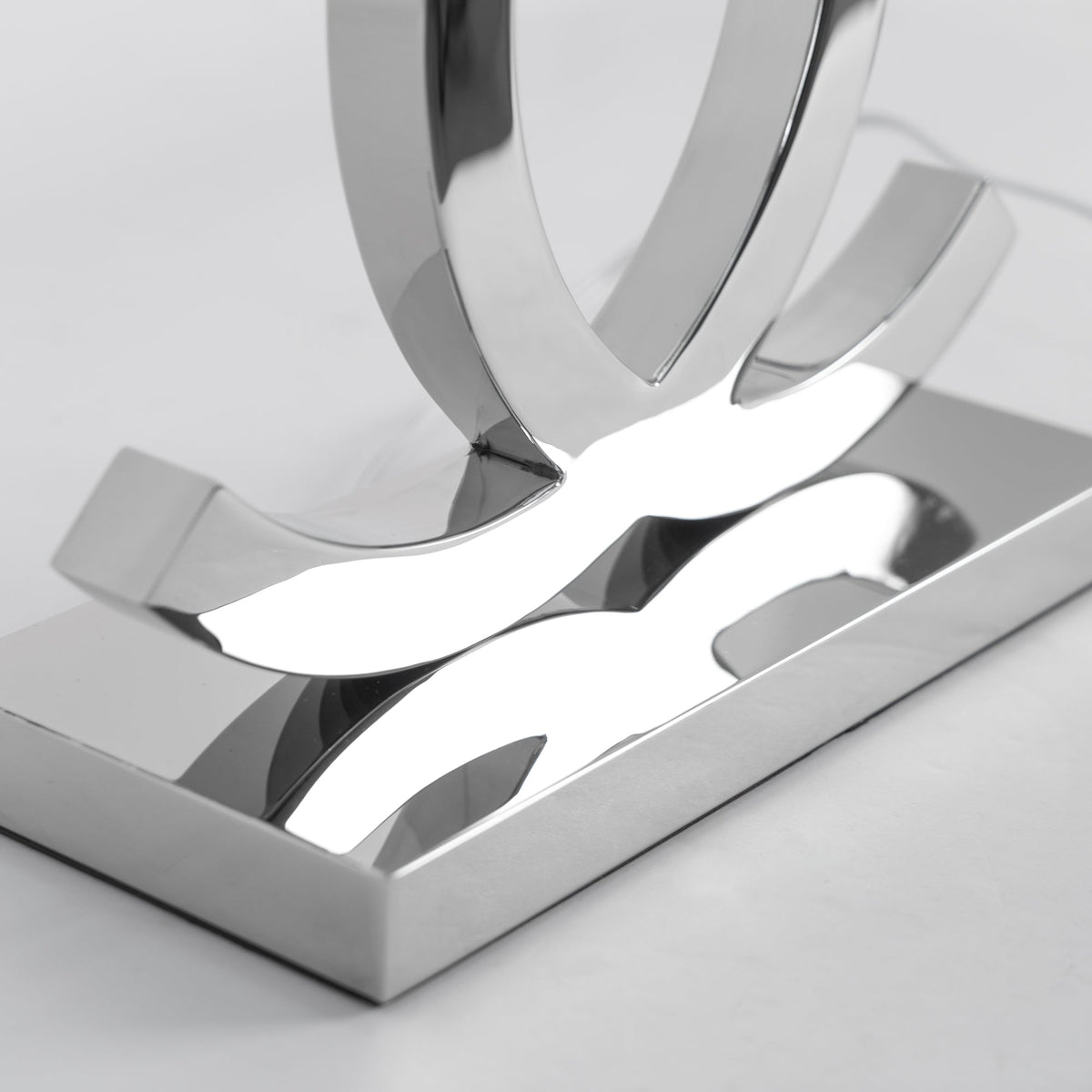Modern Stainless Steel Table Lamp