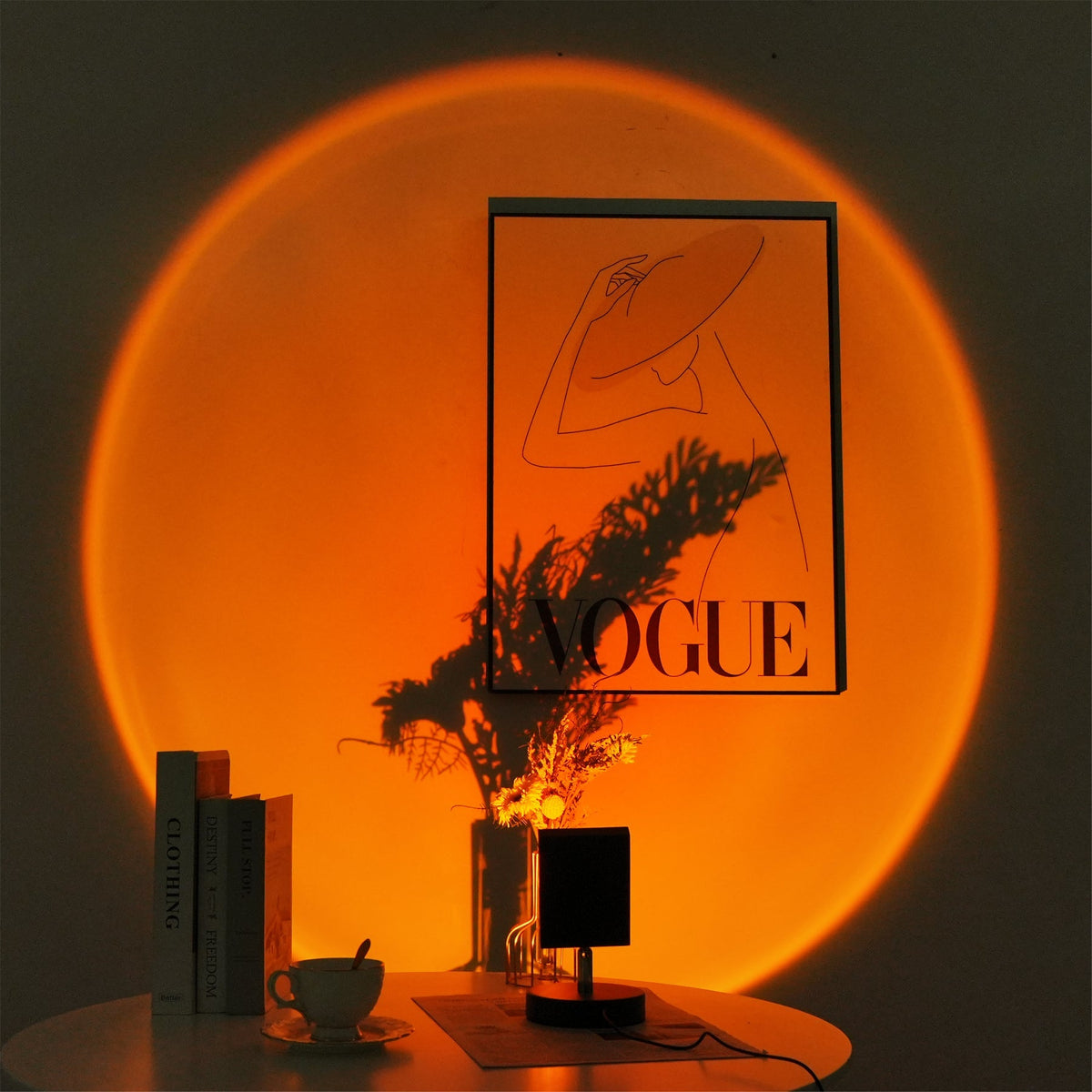 Sunset Projection LED Table Lamp