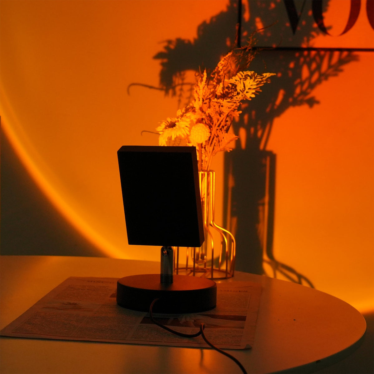 Sunset Projection LED Table Lamp